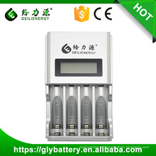 GEILIENERGY зарядное устройство/ГЛЕ-903 ЖК-дисплей супер быстрое зарядное устройство Универсальный АА/ААА Ni-MH/батареи Ni-Cd зарядное устройство 
